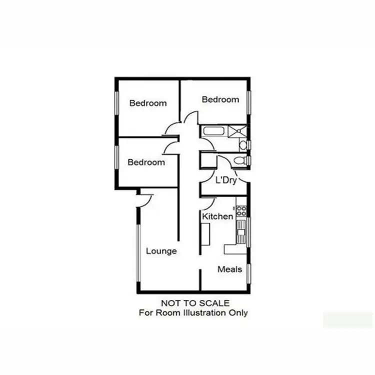 Floorplan of Homely house listing, 184 Esmond Road, Risdon Park SA 5540
