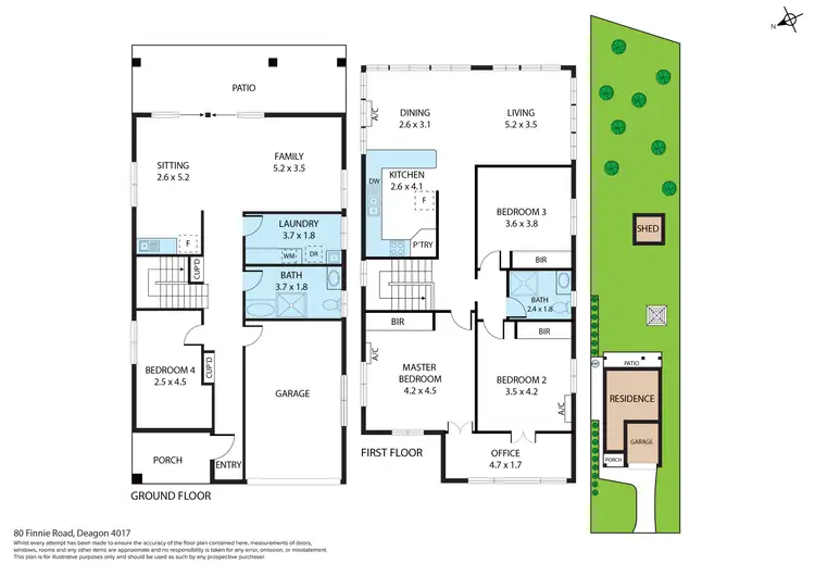 Floorplan of Homely house listing, 80 Finnie Road, Deagon QLD 4017