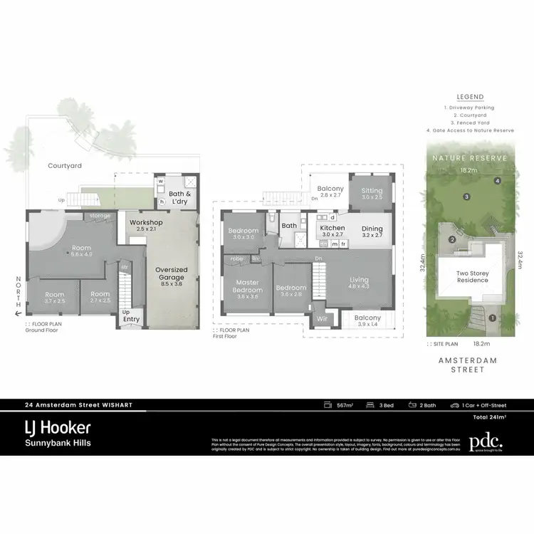 Floorplan of Homely house listing, 24 Amsterdam Street, Wishart QLD 4122