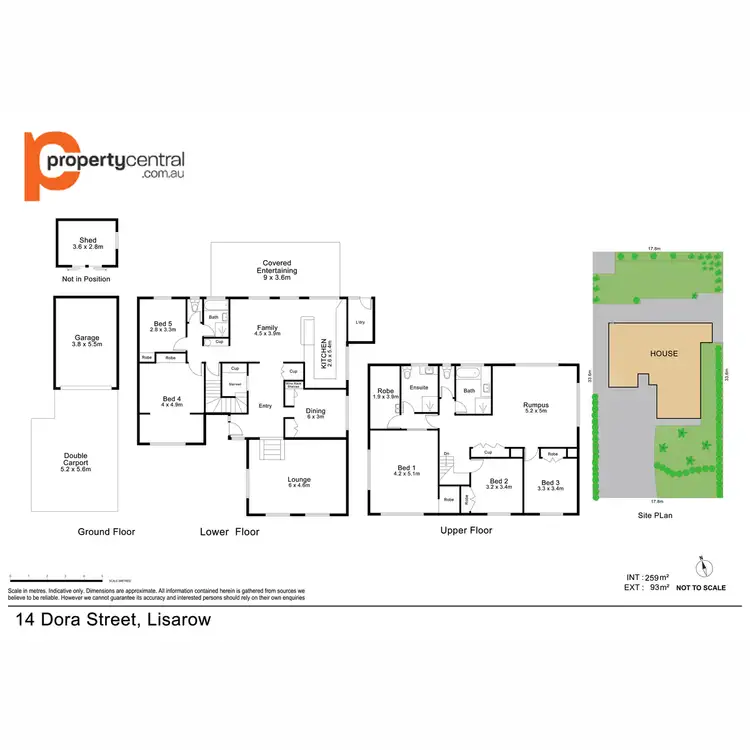 Floorplan of Homely house listing, 14 Dora Street, Lisarow NSW 2250
