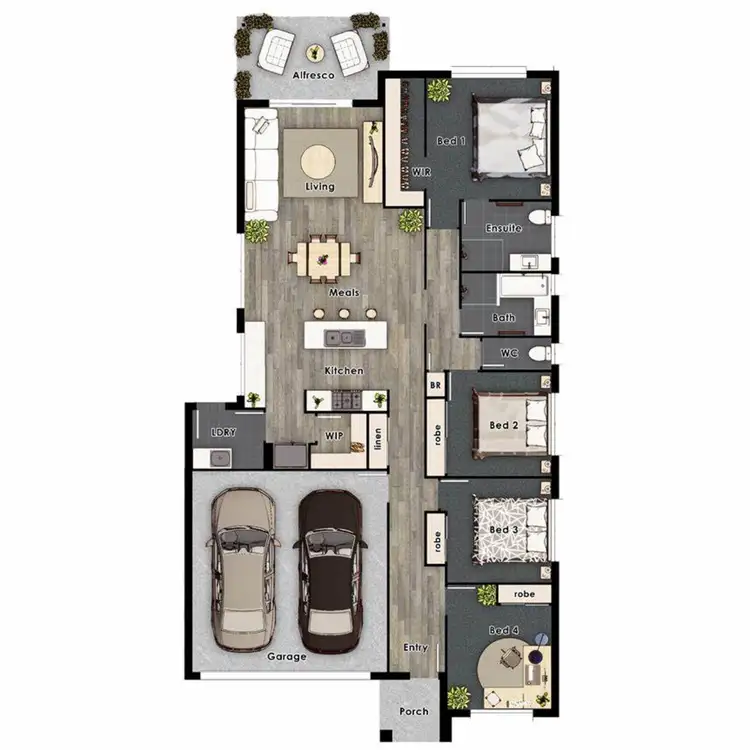 Floorplan of Homely land listing, Mount Archer Road, Park Ridge QLD 4125