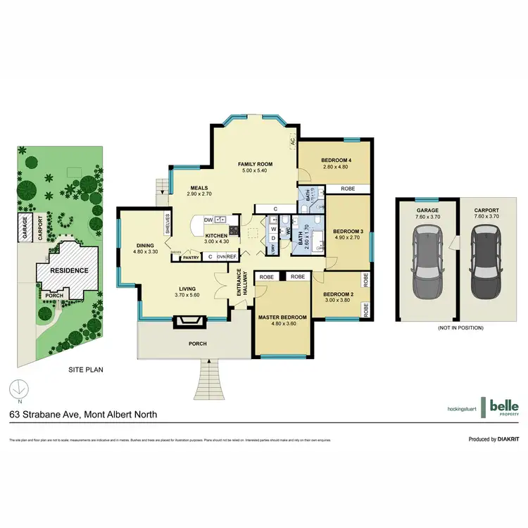 Floorplan of Homely house listing, 63 Strabane Avenue, Mont Albert North VIC 3129