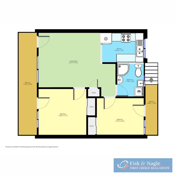 Floorplan of Homely apartment listing, 2/51 Monaro Street, Merimbula NSW 2548