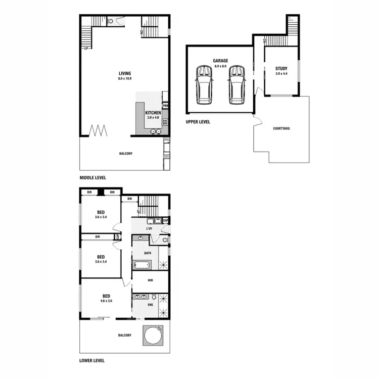Floorplan of Homely house listing, 49 Enoggera Tce, Red Hill QLD 4059