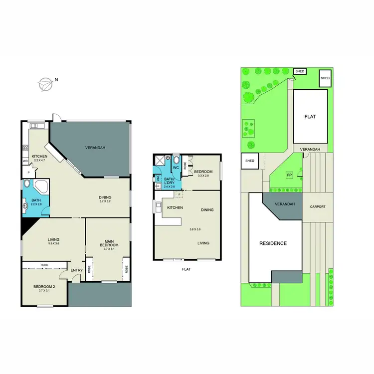 Floorplan of Homely house listing, 53 Anstey Street, Cessnock NSW 2325