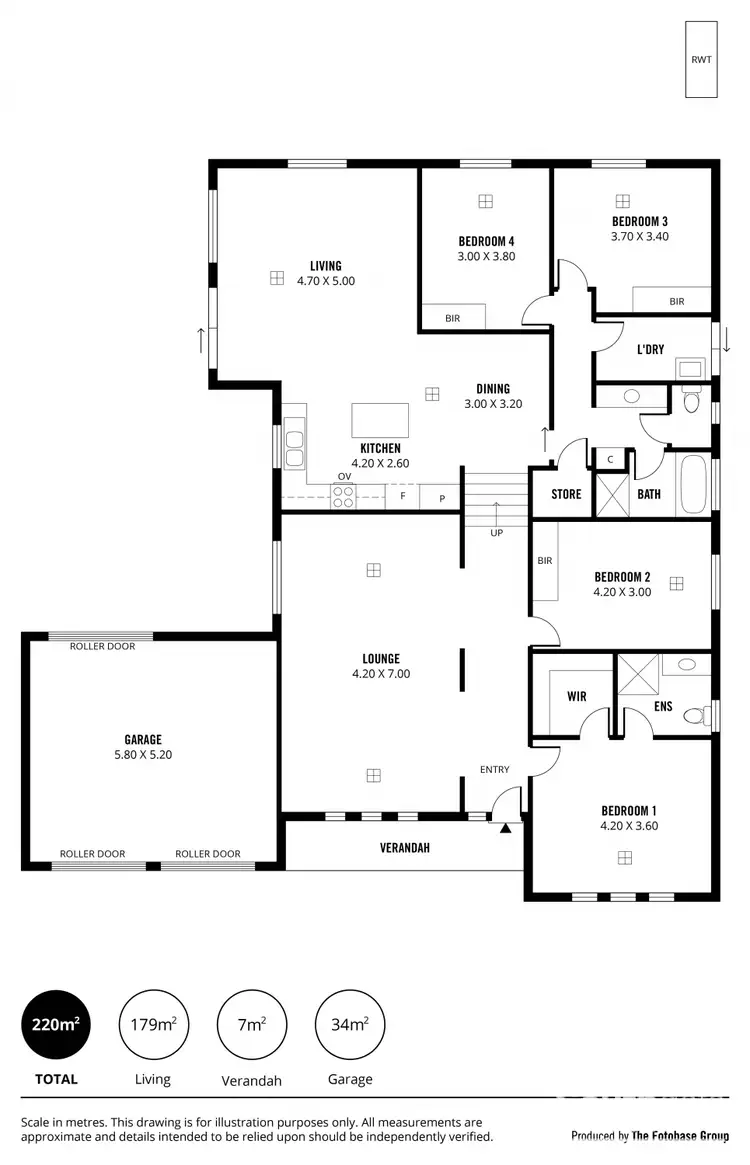 Floorplan of Homely house listing, 16 Anglesea Lane, Seaford Rise SA 5169