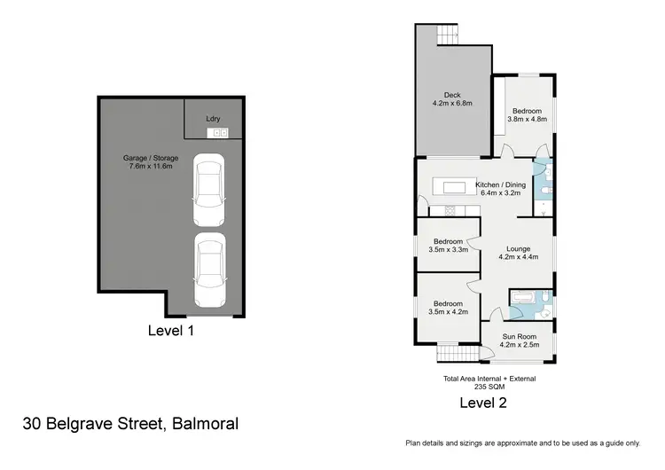 Floorplan of Homely house listing, 30 Belgrave Street, Balmoral QLD 4171