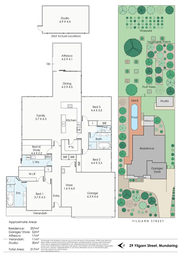 Floorplan of Homely house listing, 29 Yilgarn Street, Mundaring WA 6073
