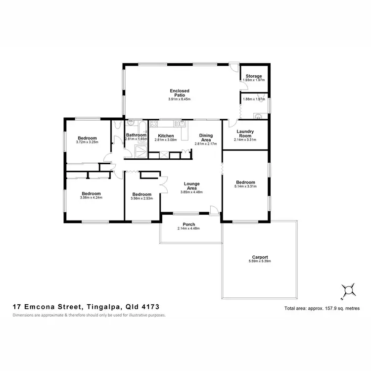 Floorplan of Homely house listing, 17 Emcona Street, Tingalpa QLD 4173