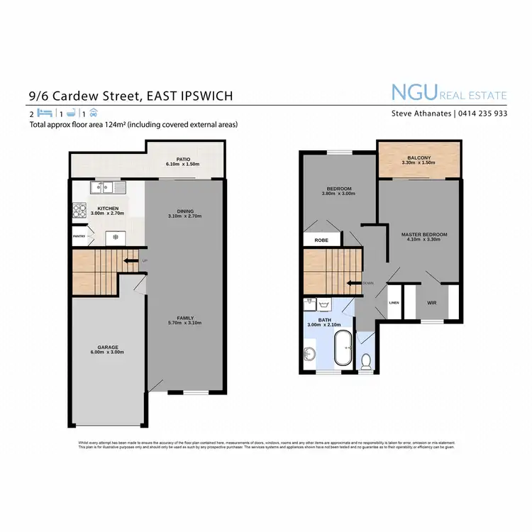 Floorplan of Homely unit listing, 9/6 Cardew Street, East Ipswich QLD 4305