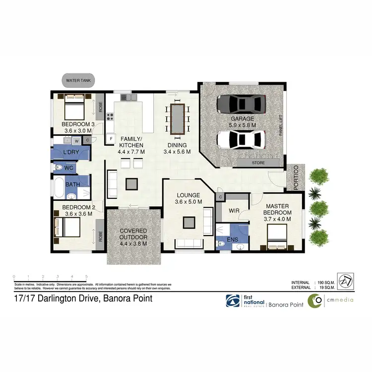 Floorplan of Homely house listing, 17/17 Darlington Drive, Banora Point NSW 2486
