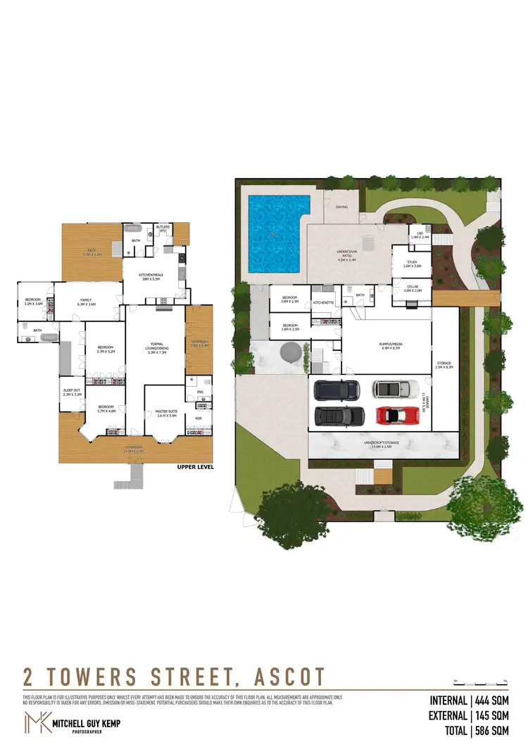 Floorplan of Homely house listing, 2 Towers Street, Ascot QLD 4007