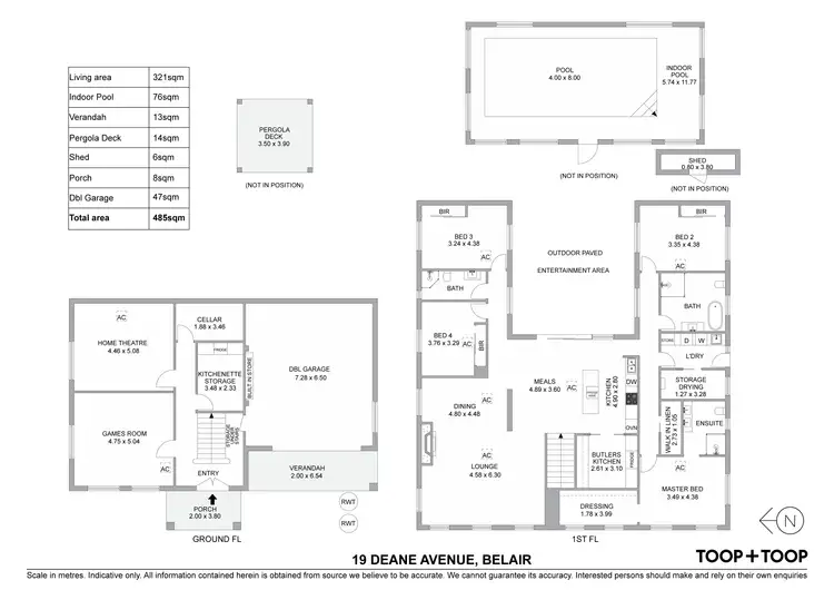 Floorplan of Homely house listing, 19 Deane Avenue, Belair SA 5052