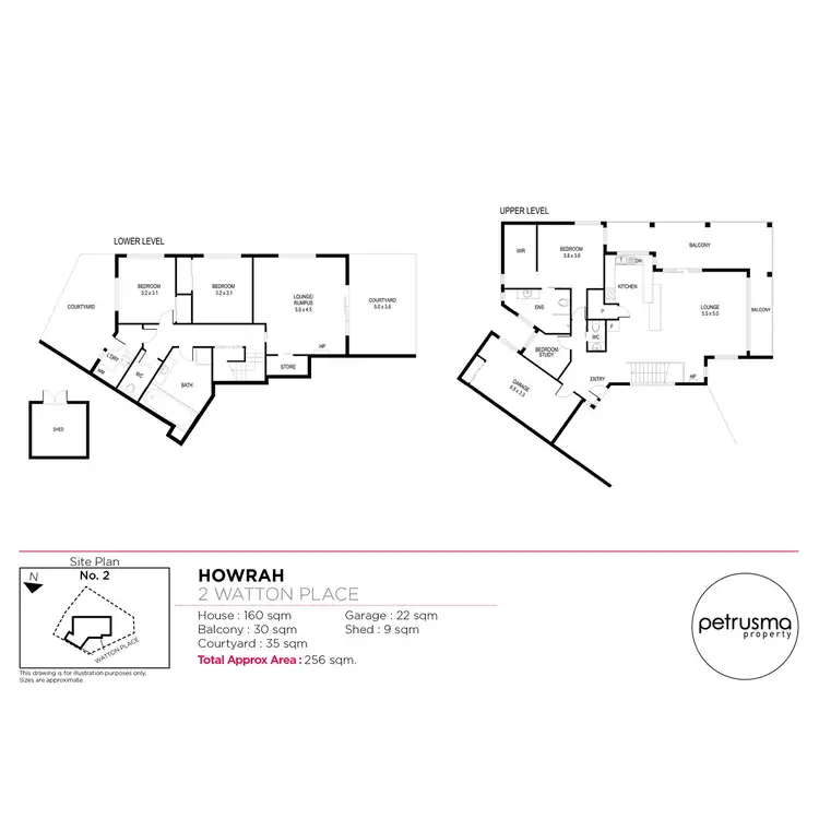 Floorplan of Homely house listing, 2 Watton Place, Howrah TAS 7018