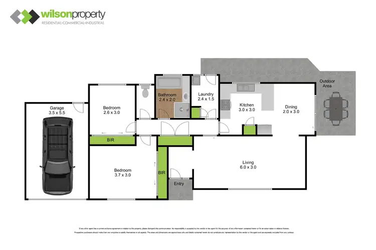 Floorplan of Homely house listing, 2/11 Wotan Court, Traralgon VIC 3844