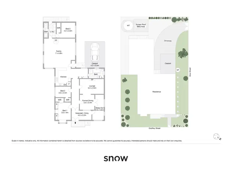 Floorplan of Homely house listing, 13 Godfrey Street, East Toowoomba QLD 4350