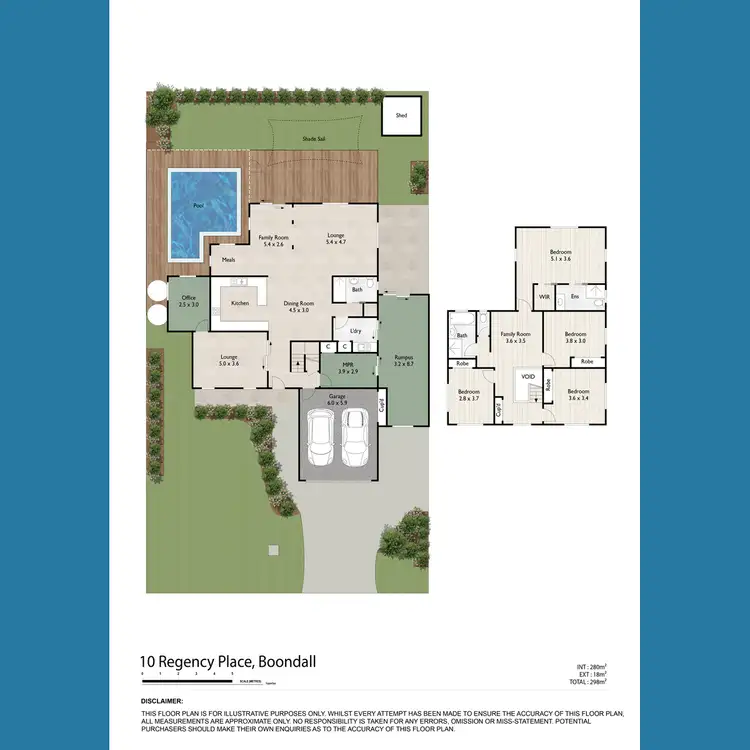 Floorplan of Homely house listing, 10 Regency Place, Boondall QLD 4034