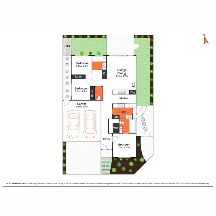 Floorplan of Homely house listing, 40 Precinct Road, Charlemont VIC 3217