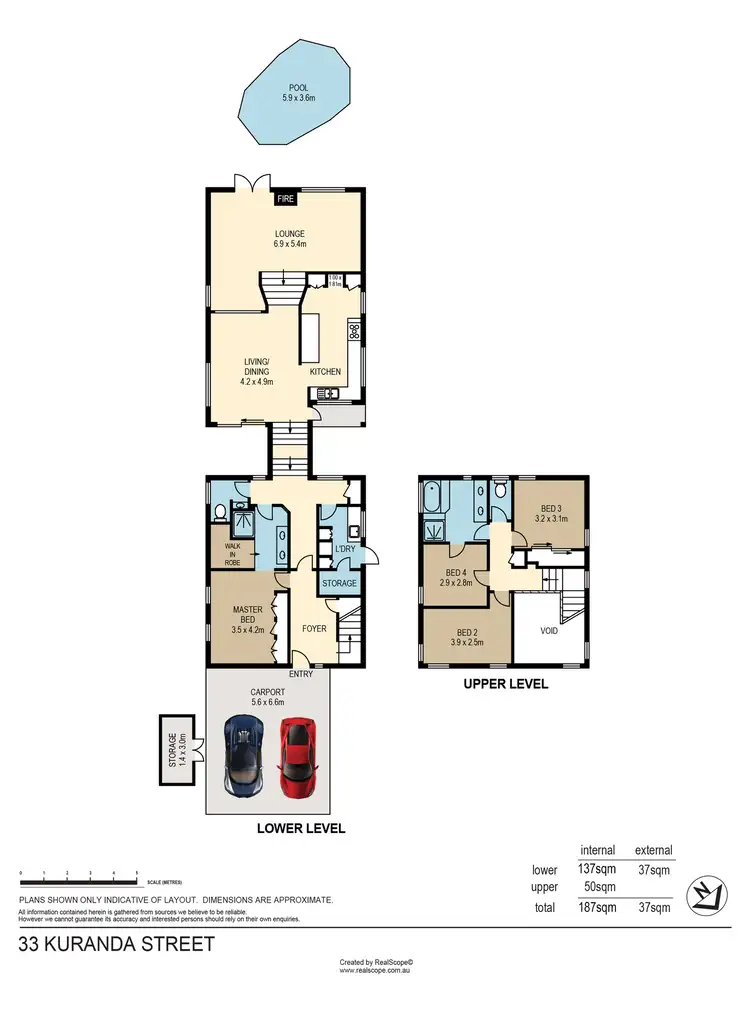 Floorplan of Homely house listing, 33 Kuranda Street, Balmoral QLD 4171