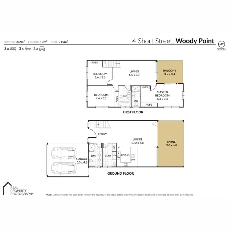 Floorplan of Homely house listing, 4 Short Street, Woody Point QLD 4019