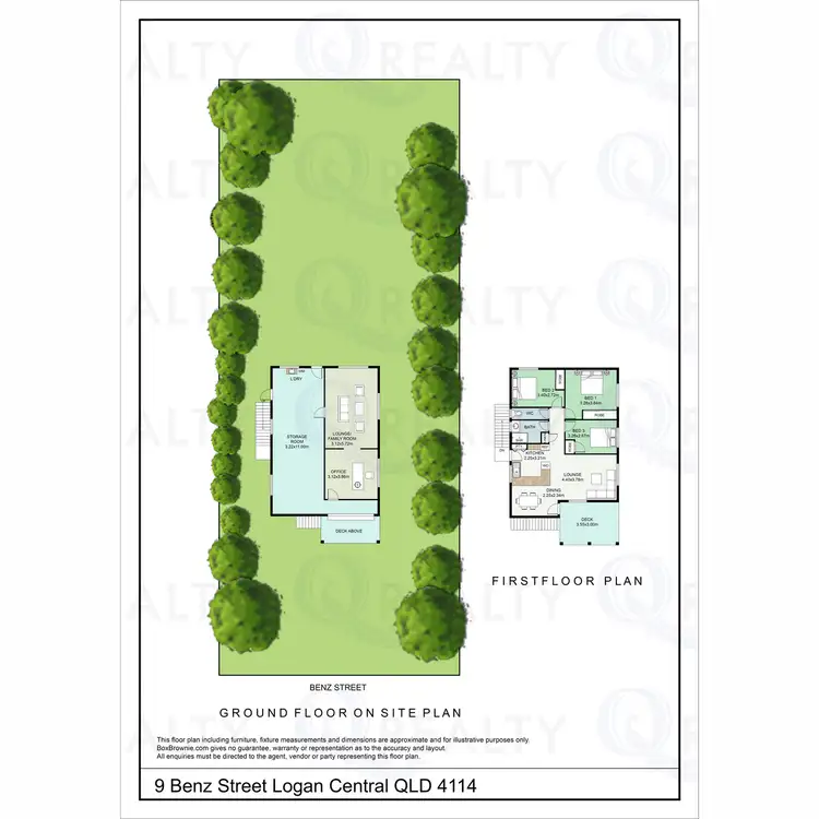 Floorplan of Homely house listing, 9 Benz Street, Logan Central QLD 4114