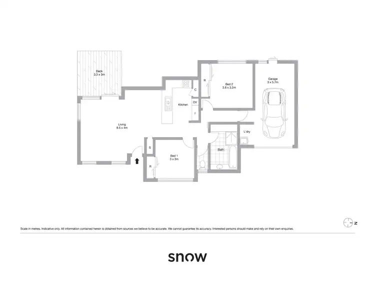 Floorplan of Homely unit listing, 4/5 Gatfield Street, Newtown QLD 4350