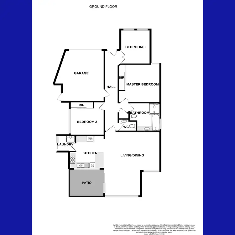 Floorplan of Homely unit listing, 5/451 Riverton Drive East, Riverton WA 6148