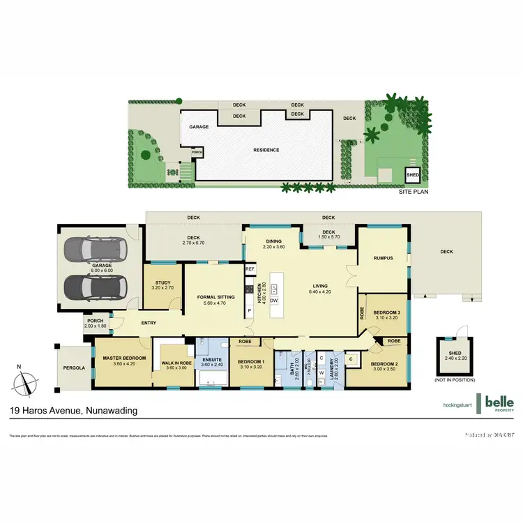 Floorplan of Homely house listing, 19 Haros Avenue, Nunawading VIC 3131