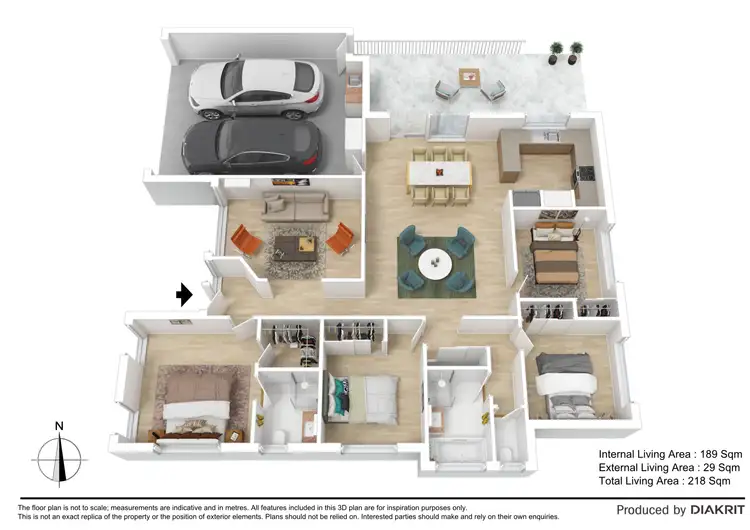 Floorplan of Homely house listing, 5 Kingsley Court, Little Mountain QLD 4551