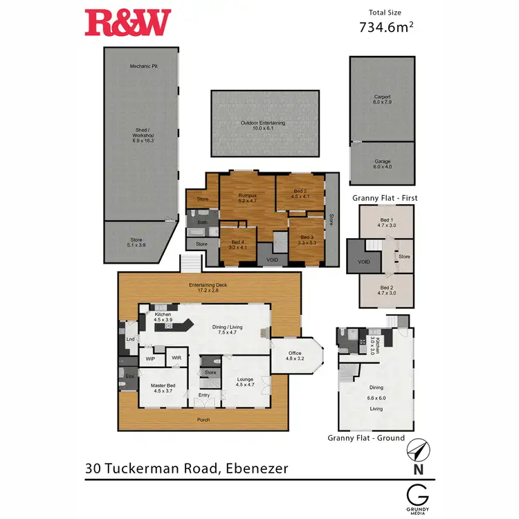 Floorplan of Homely house listing, 30 Tuckerman Road, Ebenezer NSW 2756