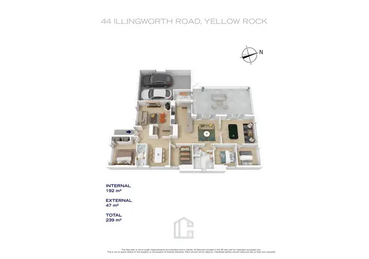 Floorplan of Homely house listing, 44 Illingworth Road, Yellow Rock NSW 2777