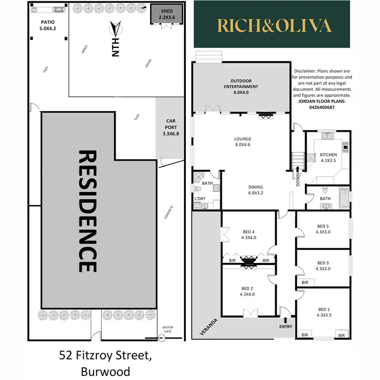 Floorplan of Homely house listing, 52 Fitzroy Street, Burwood NSW 2134