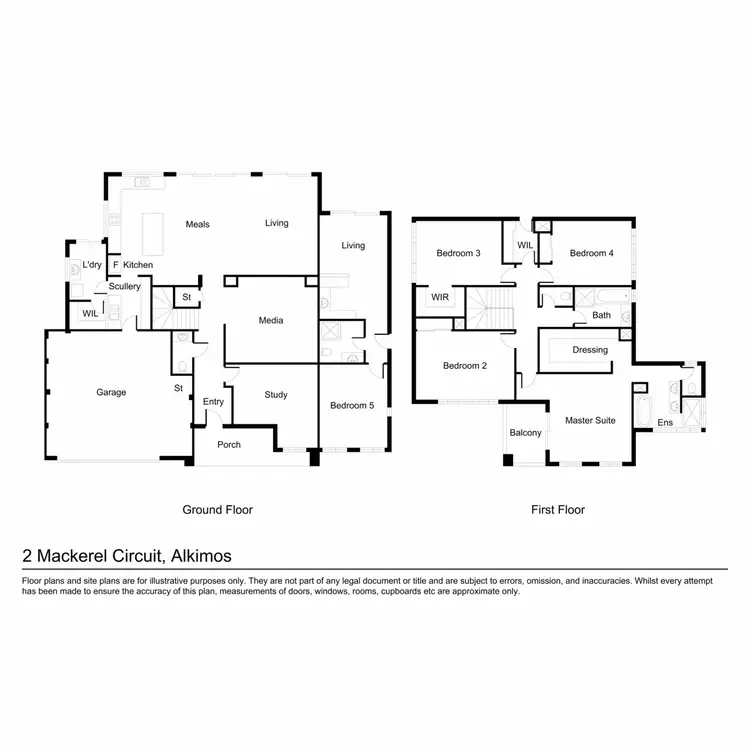 Floorplan of Homely house listing, 2 Mackerel Circuit, Alkimos WA 6038