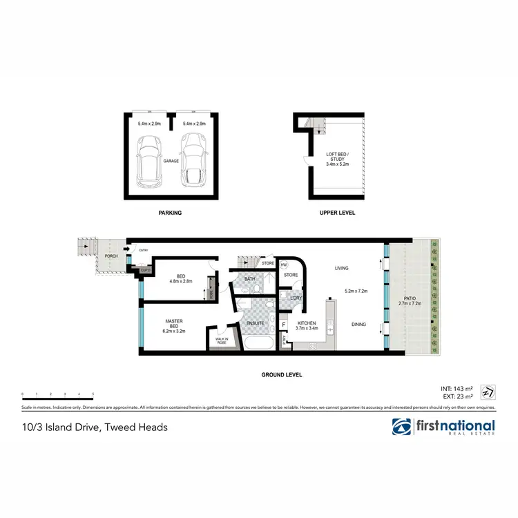 Floorplan of Homely villa listing, 10/3 Island Drive, Tweed Heads NSW 2485