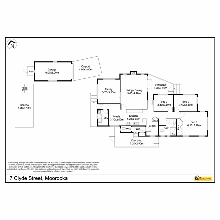 Floorplan of Homely house listing, 7 Clyde Street, Moorooka QLD 4105