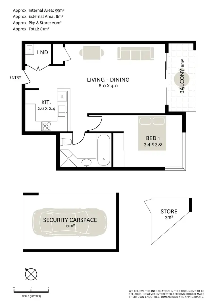 Floorplan of Homely apartment listing, 286/71 Jones Street, Ultimo NSW 2007
