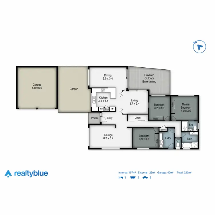 Floorplan of Homely house listing, 3/39 Woodland Drive, Reedy Creek QLD 4227