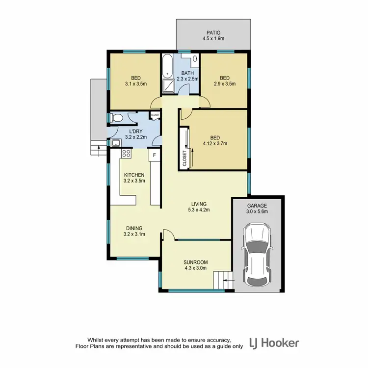 Floorplan of Homely house listing, 33 Garozzo Street, Boondall QLD 4034