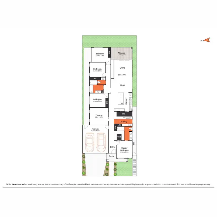 Floorplan of Homely house listing, 12 Havant Circuit, Charlemont VIC 3217