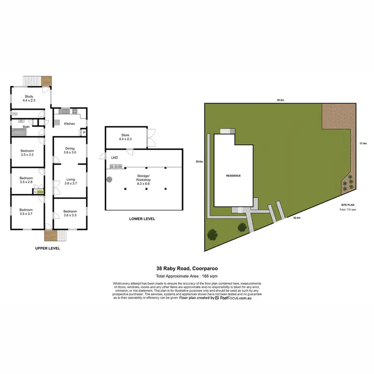 Floorplan of Homely house listing, 38 Raby Road, Coorparoo QLD 4151