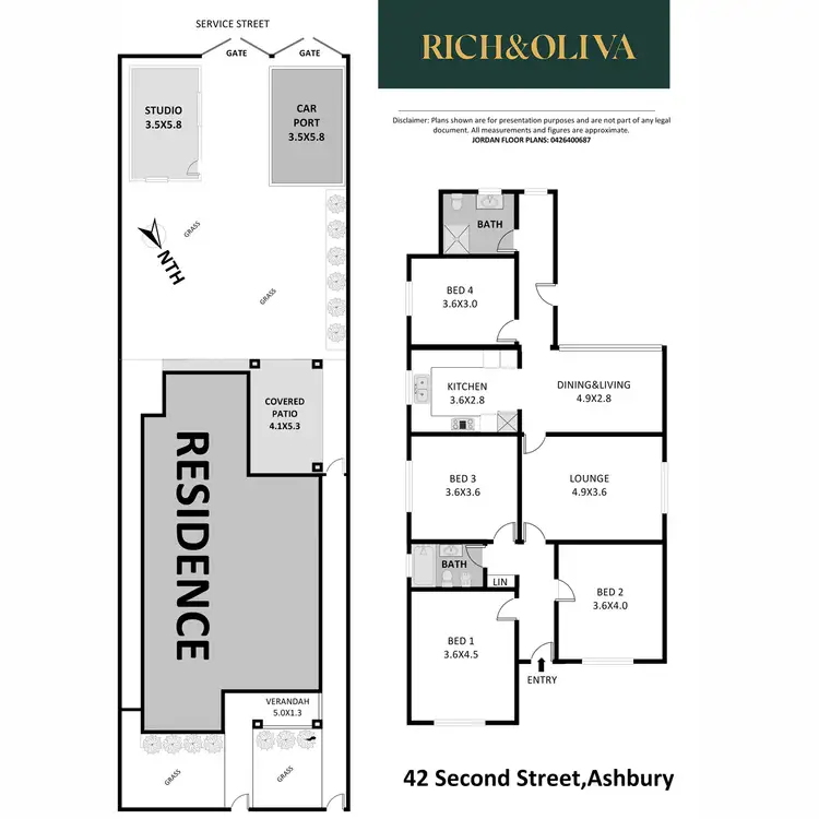 Floorplan of Homely house listing, 42 Second Street, Ashbury NSW 2193