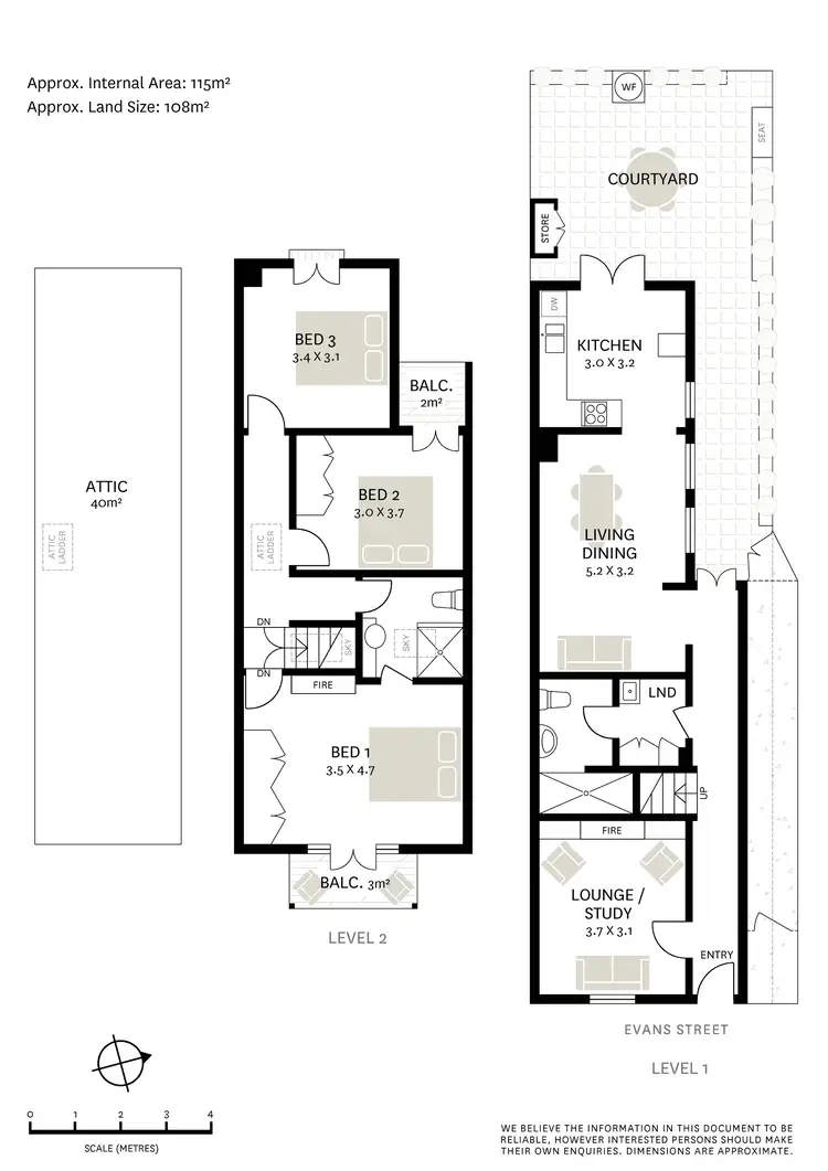 Floorplan of Homely house listing, 79 Evans Street, Rozelle NSW 2039