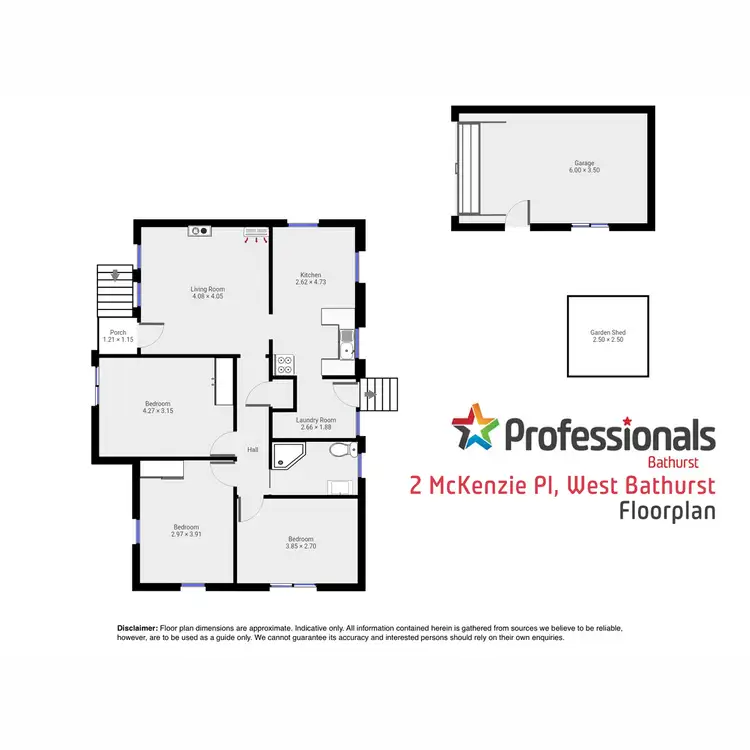 Floorplan of Homely house listing, 2 McKenzie Place, West Bathurst NSW 2795