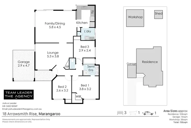 Floorplan of Homely house listing, 18 Arrowsmith Rise, Marangaroo WA 6064
