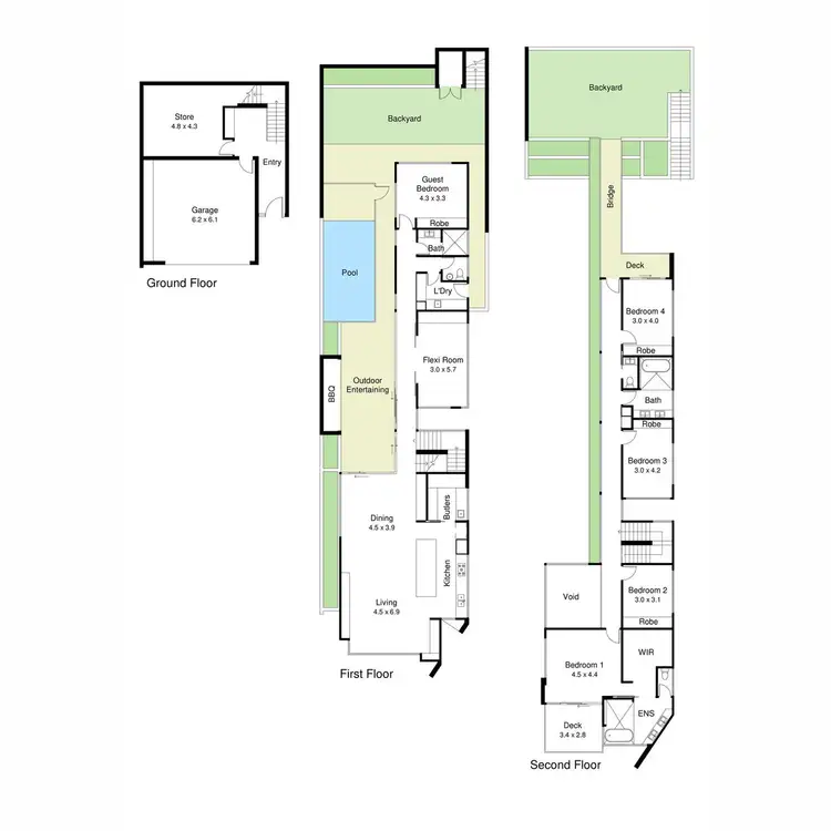 Floorplan of Homely house listing, 18 Thornbury Street, Spring Hill QLD 4000
