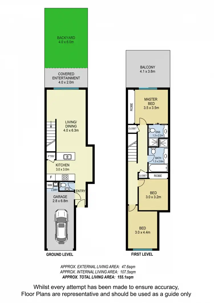 Floorplan of Homely townhouse listing, 7/28-36 Oakey Flat Road, Morayfield QLD 4506
