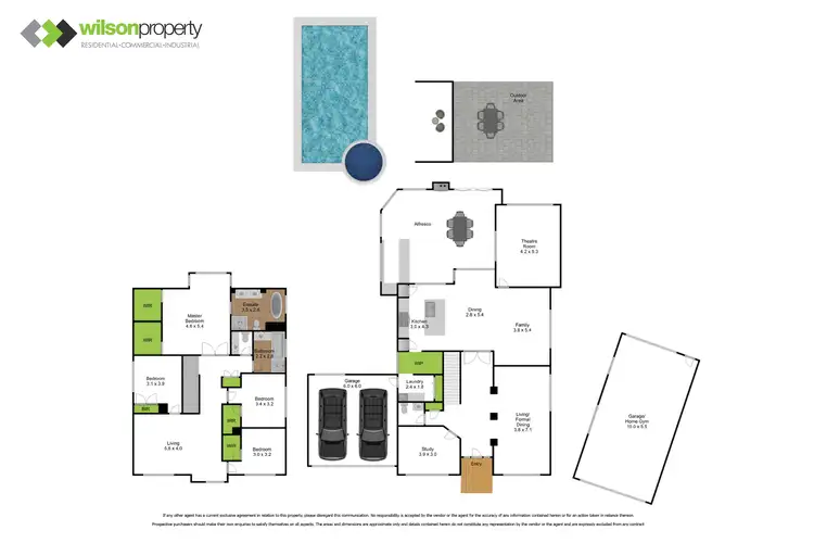 Floorplan of Homely house listing, 5 Ellenbrae Court, Traralgon VIC 3844