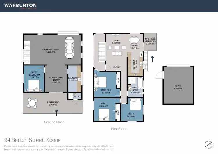 Floorplan of Homely house listing, 94 Barton Street, Scone NSW 2337