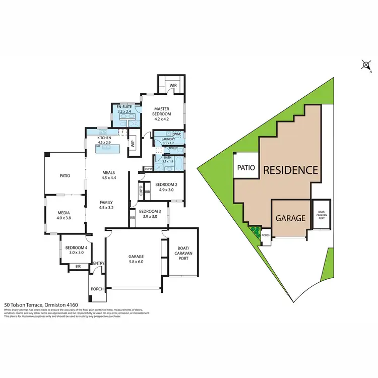Floorplan of Homely house listing, 50 Tolson Terrace, Ormiston QLD 4160