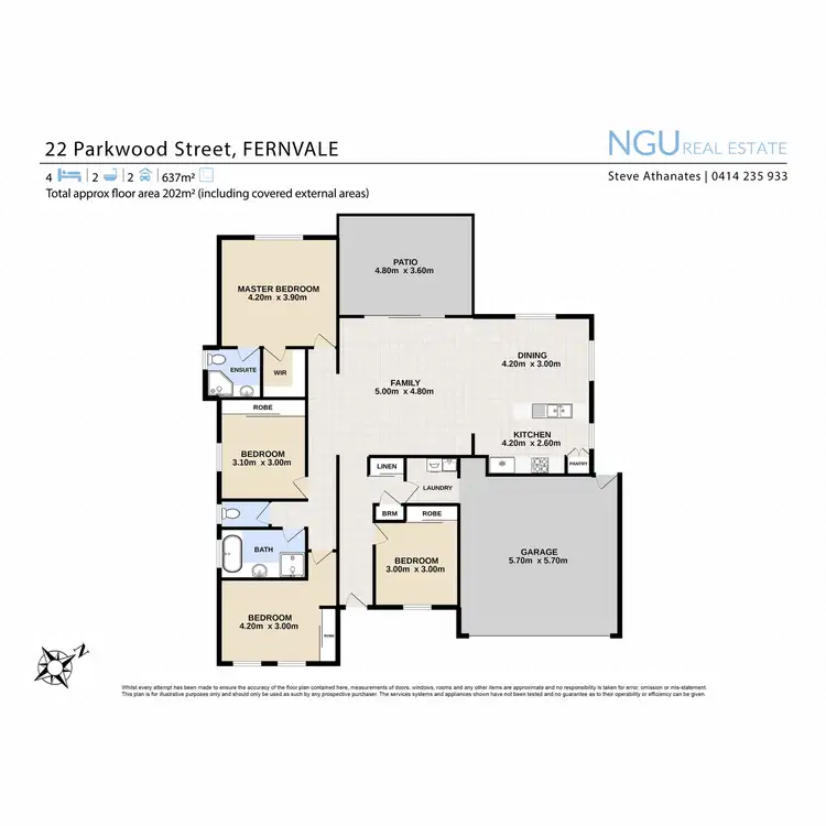 Floorplan of Homely house listing, 22 Parkwood Street, Fernvale QLD 4306